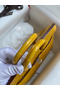 Hermes Birkin 25 Handmade Bag In Yellow Crocodile Niloticus Shiny Skin Replica