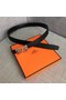 Hermes Collier de Chien belt buckle & Reversible leather strap 24 mm H0521 black Replica