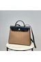Hermes Herbag 31CM Original Canvas Leather & Calfskin 48887 Cream&black Replica