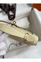 Hermes Kelly Pochette Handmade Bag In Vanille Matte Alligator Leather Replica