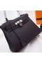Hermes Kelly Shoulder Bag Original TOGO Leather KY3255 black Replica