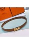 Hermes Leather Belt 24MM 26995 Replica