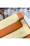 Hermes original Kelly Epsom Leather KL32 orange Replica