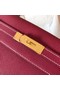 Hermes original Togo leather kelly bag KL320 fuchsia Replica