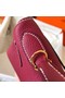 Hermes original Togo leather kelly bag KL320 fuchsia Replica