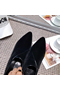 Hermes Virginia Ankle Boots In Black Velvet Replica