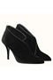 Hermes Virginia Ankle Boots In Black Velvet Replica