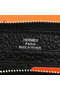 Hermes Zipper Wallet Original Leather A309 Black Replica