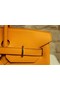 Hermes Birkin 35CM Tote Bag Yellow Clemence Leather H6089 Gold/Silver Replica