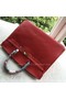 Hermes Birkin 40CM Bag Red Litchi Leather BK40 Gold Replica