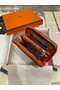 Hermes Constance Wallets espom leather H2298 orange Wallets Replica