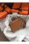 Hermes Kelly 19cm Shoulder Bags Epsom Leather KL19 brown Replica