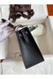 Hermes Kelly Sellier 25 Bicolor Bag in White and Black Mysore Goatskin Replica
