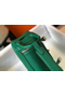 Hermes Lindy Mini Bag In Green Clemence Leather GHW Replica
