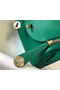 Hermes Lindy Mini Bag In Green Clemence Leather GHW Replica
