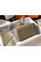 Hermes Lindy Mini Bag In Tourterelle Clemence Leather GHW Replica