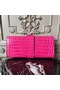 Hermes Medor Clutch Bag In Rose Red Crocodile Leather Replica