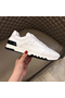 Hermes Men's Trail Sneakers In White Calfskin Leather Replica