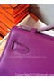 Hermes MINI Kelly 22cm Tote Bag Calfskin Leather K22 Purple Replica