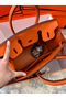 Hermes original Togo Leather HB35O Orange Replica