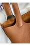 Hermes Picotin Lock 22 Handmade Bag in Gold Clemence Leather Replica
