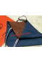 Hermes Shopper Double-Sided Bag Original Leather HS1209 Blue&Wheat Replica