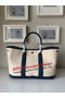 Hermes Garden Party 30CM Bag Canvas Leather H11S Royal Replica