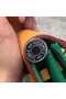 Hermes Herbag 31CM Original Canvas Leather & Calfskin 45987 Green&Apricot Replica