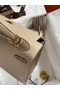 Hermes Kelly Sellier 25 Bicolor Bag in Trench and Taupe Epsom Calfskin Replica