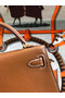 Hermes original mini Kelly chevre mysore K19CM brown&Gold Metal Replica