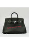 Hermes Birkin 35CM Tote Bag Black Smooth Leather H6089 Silver Replica