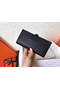 Hermes Black Epsom Bearn Gusset Wallet Replica