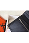 Hermes Black Epsom Bearn Gusset Wallet Replica