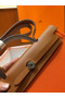 Hermes Herbag Zip 31cm Bag In Brown And Orange Replica