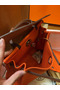 Hermes Herbag Zip 31cm Bag In Brown And Orange Replica