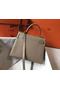 Hermes Kelly 28cm Bag In Gris Tourterelle Clemence Leather GHW Replica