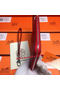 Hermes Zipper Wallet Grainy Leather HA309 Red Replica