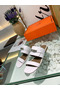 Hermes Avenue Sandals In White Calfskin Replica