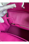 Hermes Birkin 25 Retourne Handmade Bag In Rose Purple Swift Calfskin Replica