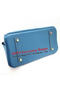 Hermes Birkin 25CM Tote Bag Original Leather H25T Blue Replica