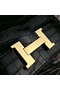Hermes Black Constance MM 24cm Crocodile Bag Replica