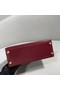 Hermes BOX Leather KL28 Burgundy Replica