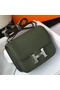Hermes Constance 18 Handmade Bag In Vert Olive Epsom Leather Replica