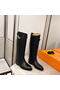 Hermes Jumping Boots In Black Calfskin Replica