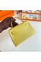 Hermes Kelly 19cm Shoulder Bags Epsom Leather KL19 Gold hardware lemon Replica