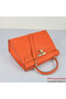 Hermes Kelly 32cm Shoulder Bags H6108 Orange Leather Gold Replica