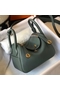 Hermes Lindy Mini Bag In Vert Amande Clemence Leather GHW Replica