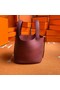 Hermes Picotin Lock Bags Original togo Leather PL3388 claret Replica
