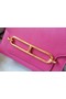 Hermes Roulis 19cm Evercolor 9D H9003 Plum&Gold Replica