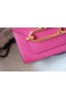 Hermes Roulis 19cm Evercolor 9D H9003 Plum&Gold Replica